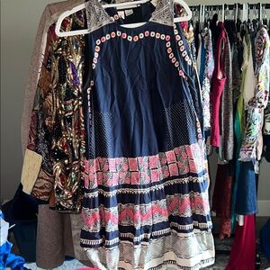 Norblack Norwhite anthropologie bohemian dress